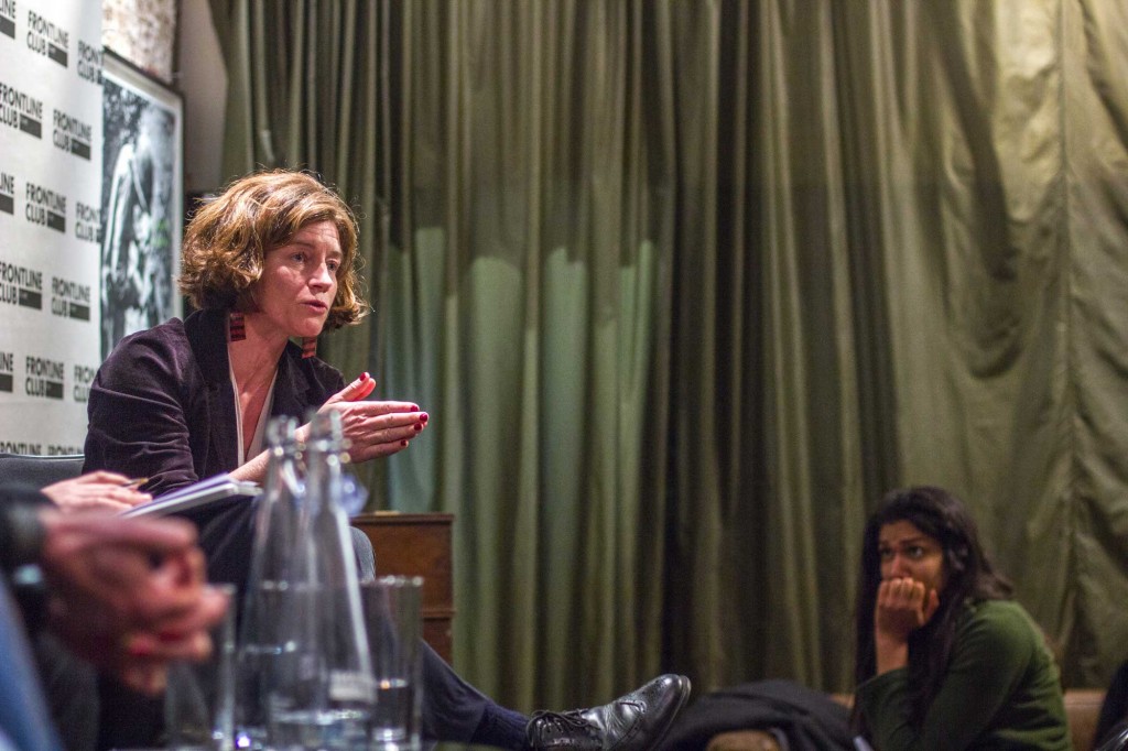 Natalie Nougayrède at the Frontline Club speaking about Brexit.