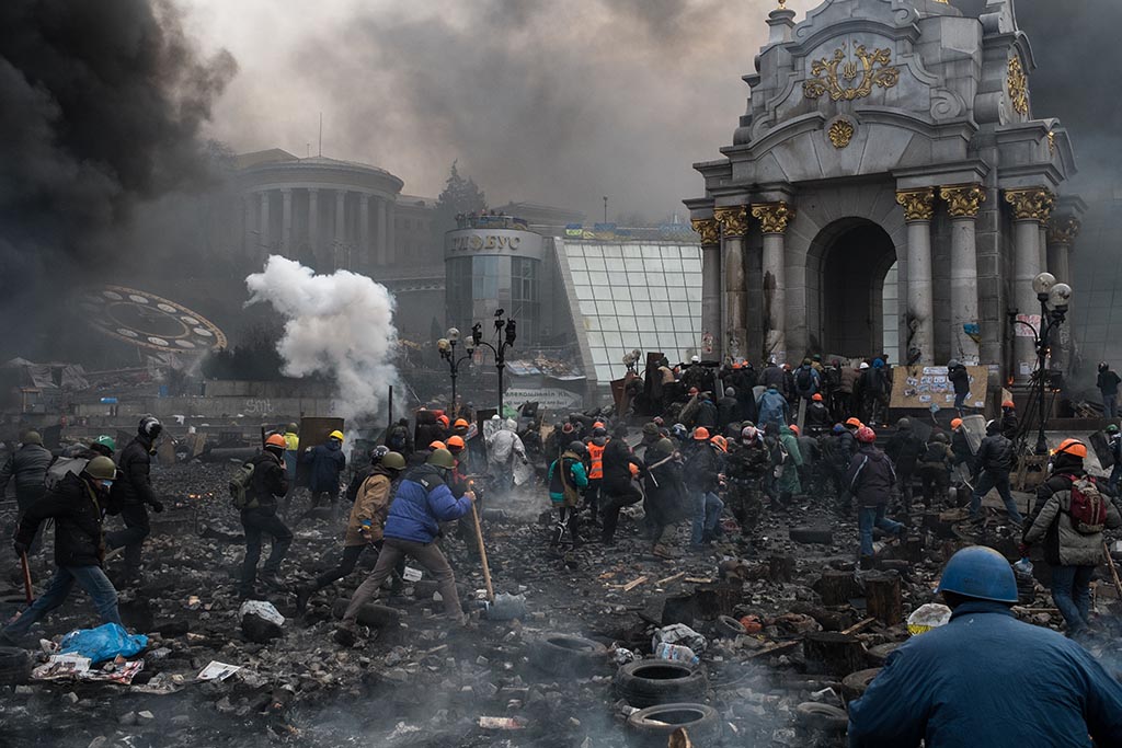 Eric Bouvet Heroes of Maidan Frontline Club