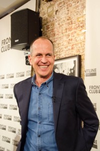 Peter Greste, Frontline Club 19 February 2015. Photo Richard Nield