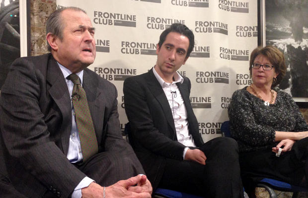 Sir Richard Dalton, Arron Reza Merat and Elizabeth Palmer discuss change in Iran