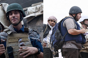 Foley and Sotloff, Frontline Club tribute award
